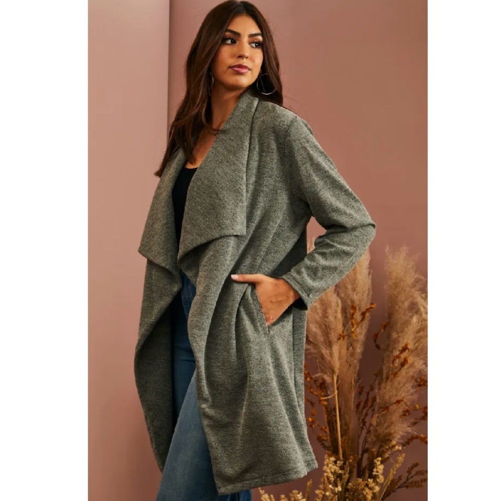 Heathered Waterfall Jacket